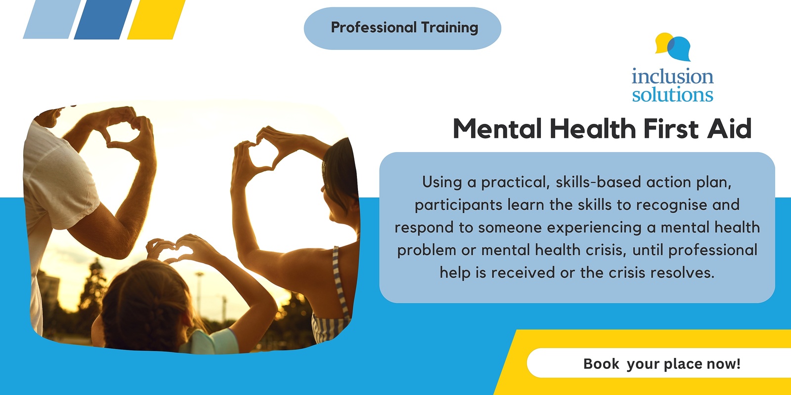 Banner image for Mental Health First Aid (Accredited 2 Day Course)