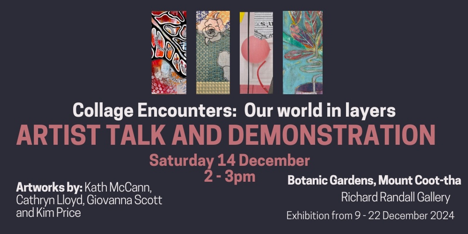 Banner image for Artist Talk - Collage Encounters