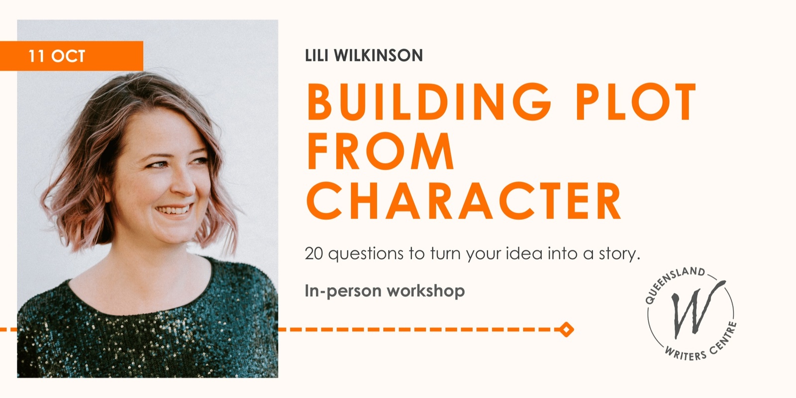 Banner image for Building Plot From Character with Lili Wilkinson