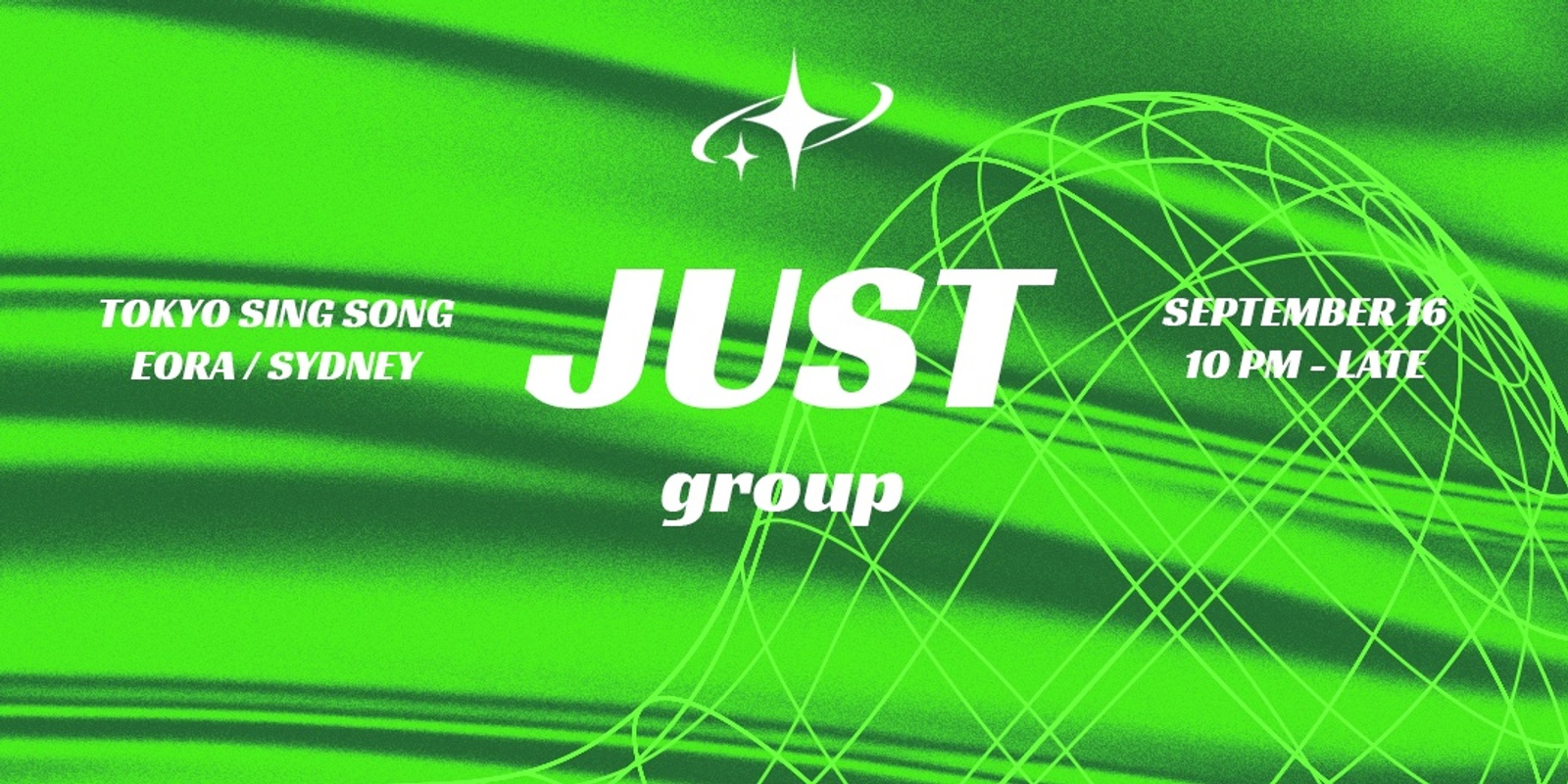 Banner image for just Group presents: JG2 @ Tokyo Sing Song