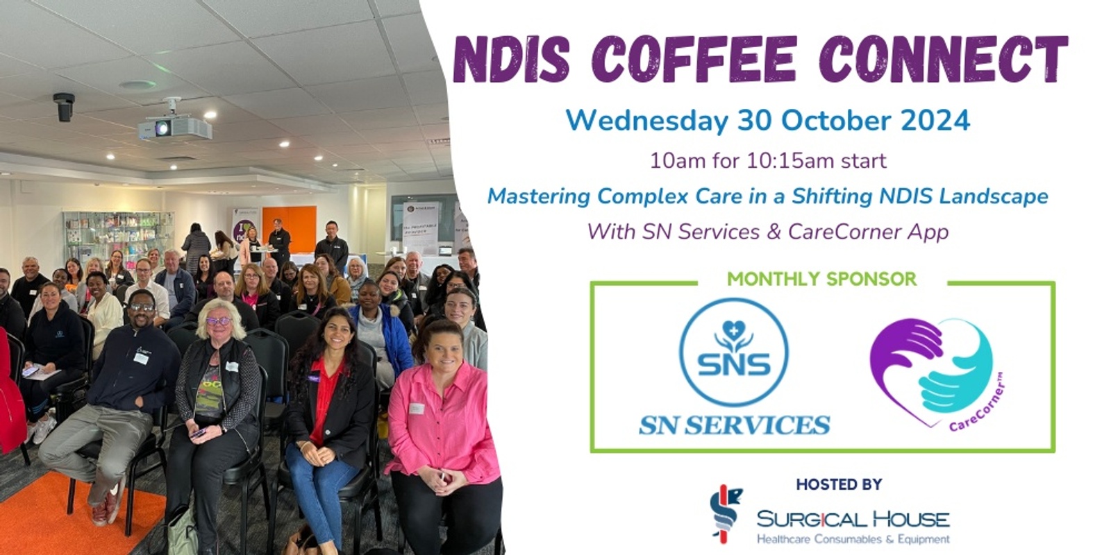 Banner image for NDIS Coffee Connect October 2024