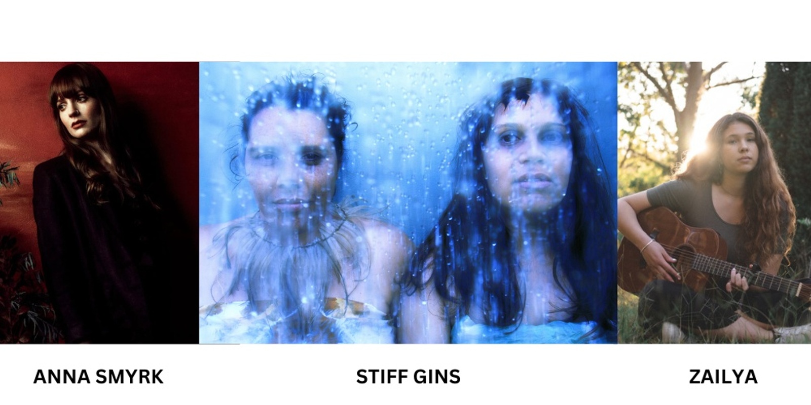 Banner image for Stiff Gins, Anna Smyrk & Zailya