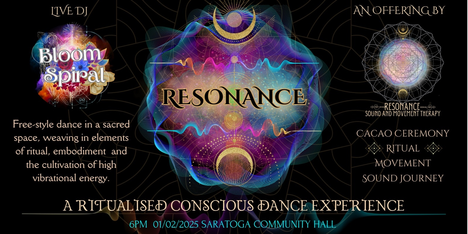 Banner image for RESONANCE - A Ritualised Conscious Dance Experience