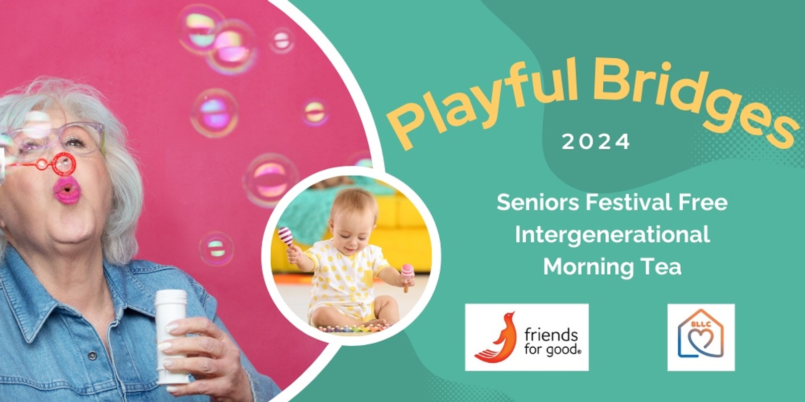 Banner image for WHITTINGTON Playful Bridges Morning Tea: Connecting Generations through Fun