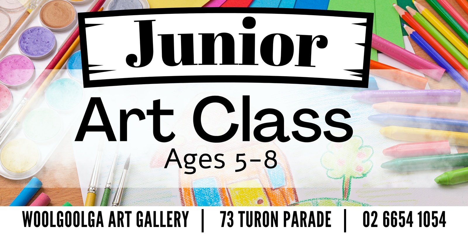 Banner image for JUNIOR Art Class (Ages 5-8) with Jess Portsmouth T4