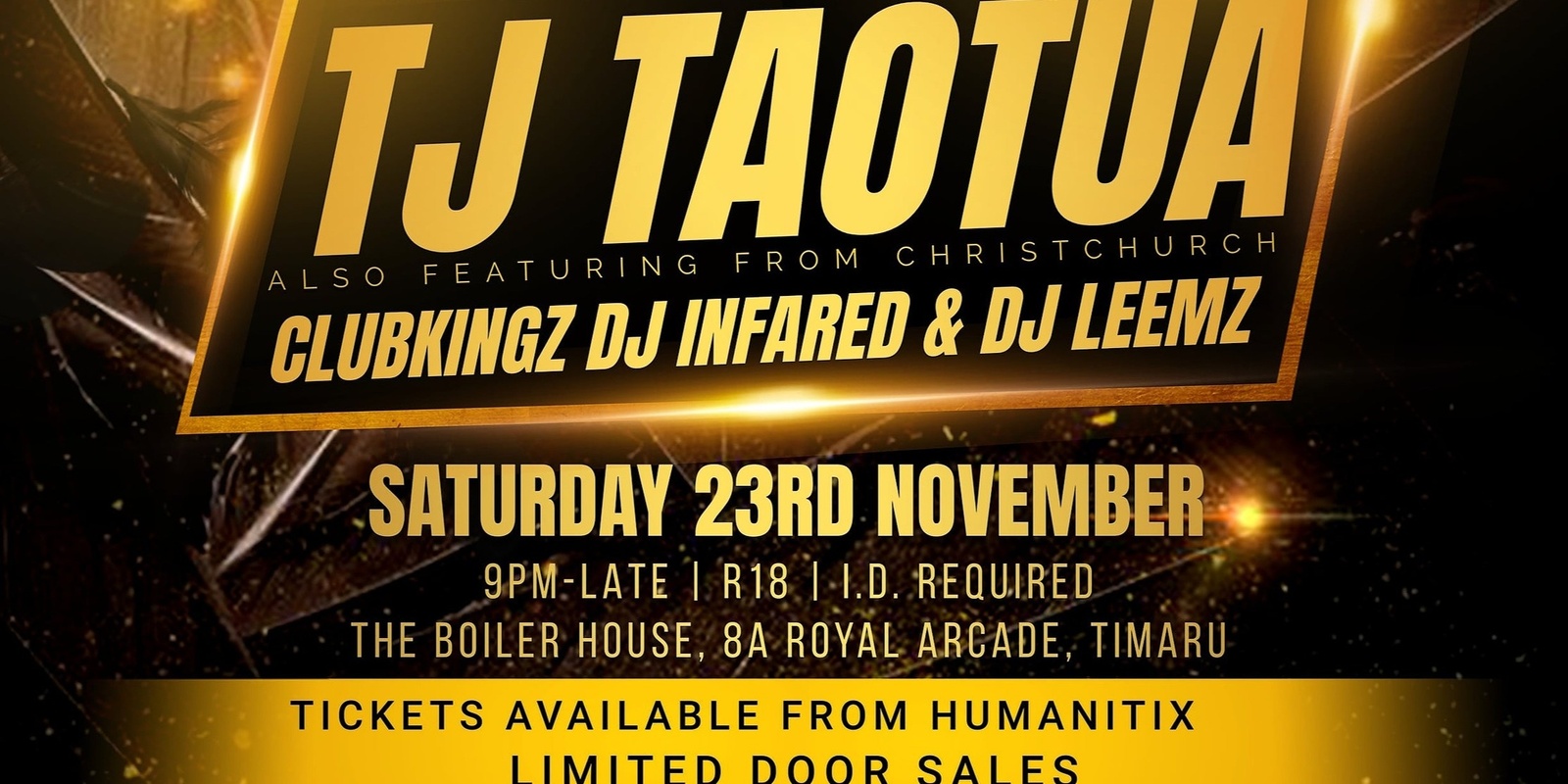 Banner image for TJ TAOTUA X CLUBKINGZ 