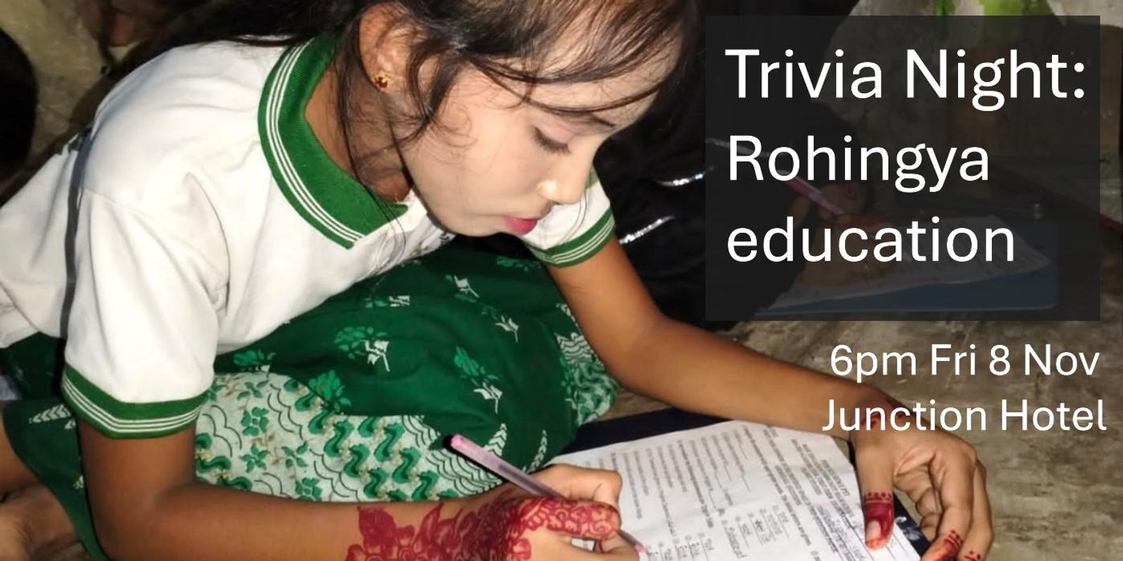 Banner image for Trivia for Rohingya Refugee Education