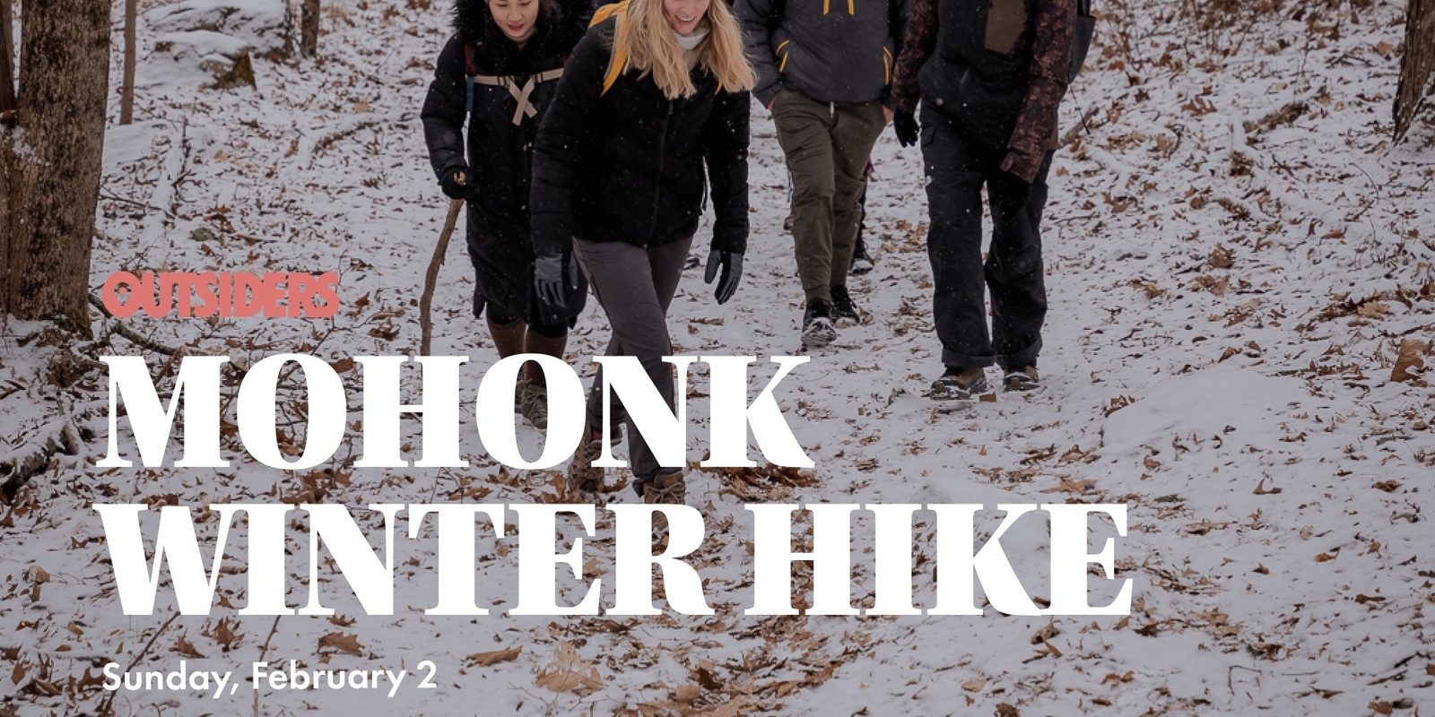 Banner image for Mohonk Winter Hike (Microspikes / Snowshoes if needed)