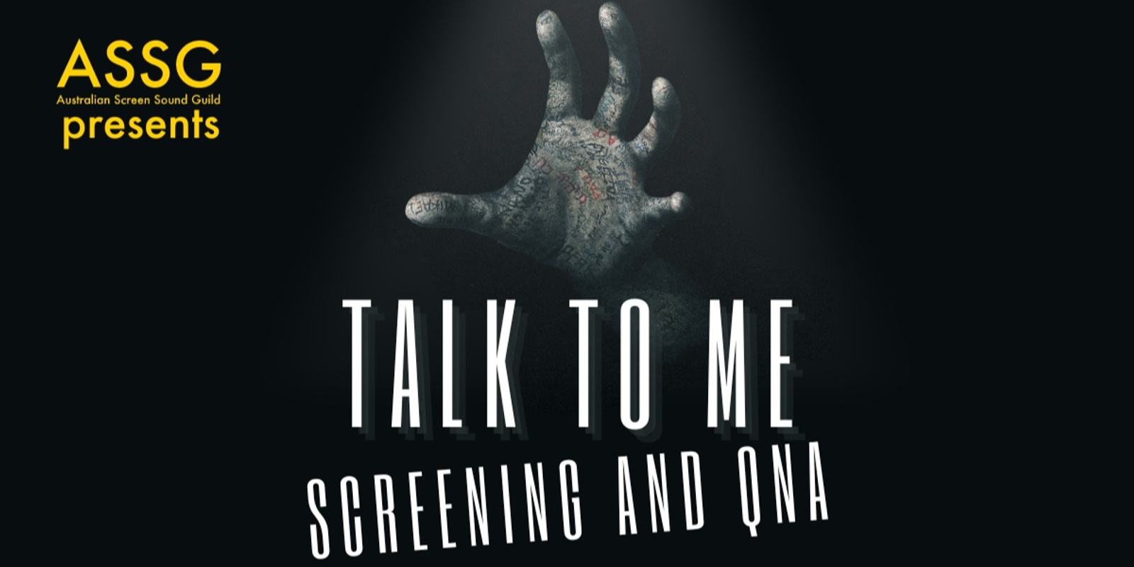 Banner image for "Talk To Me" - Feature Length Screening followed by Q&A