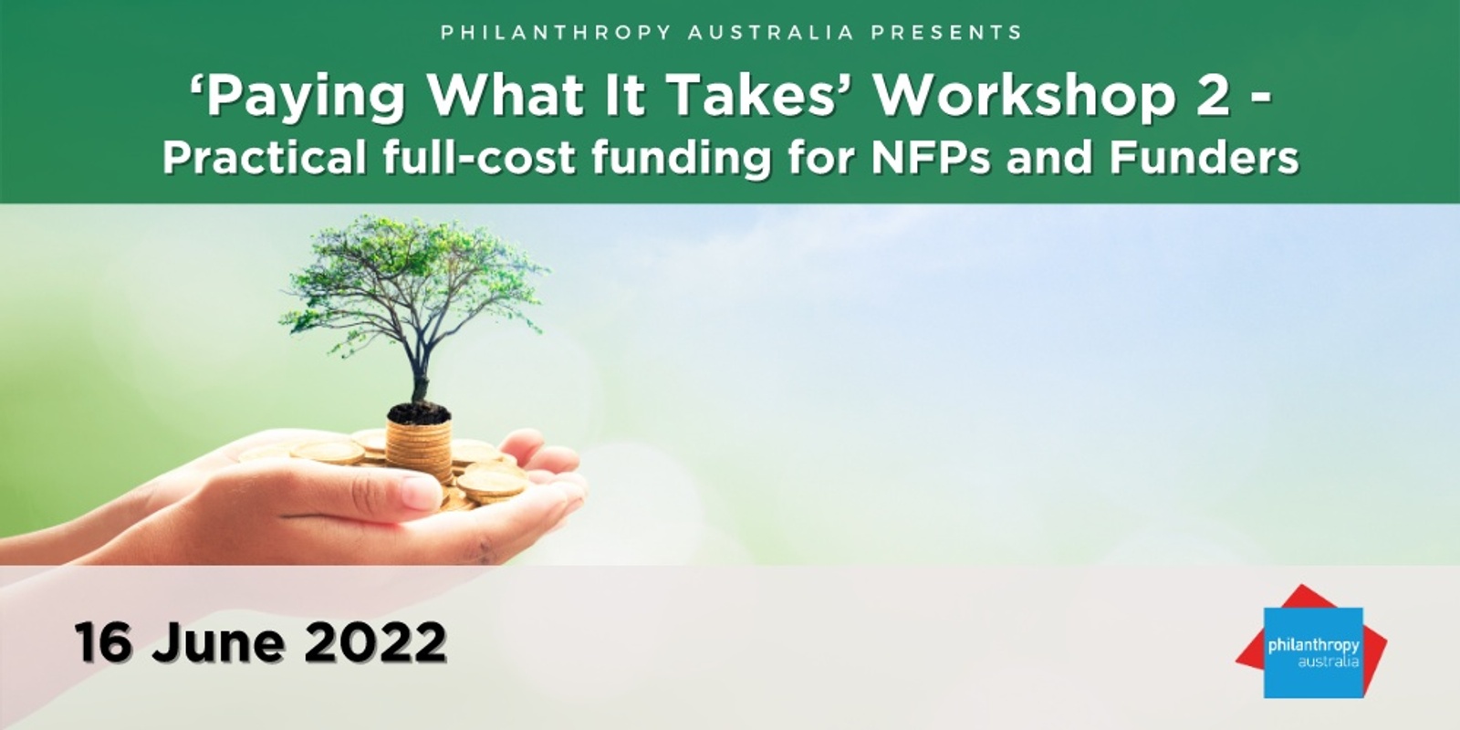 Banner image for PWIT Workshop 2: Practical full-cost funding for NFPs and Funders