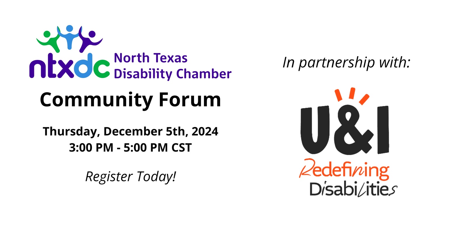 Banner image for NTXDC Community Forum