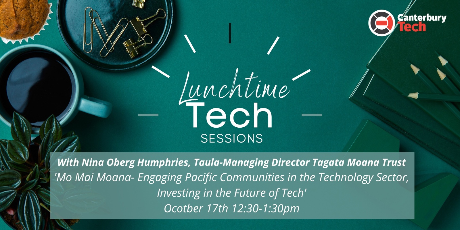 Banner image for Lunchtime Tech Sessions by Canterbury Tech - October 17th, 2023