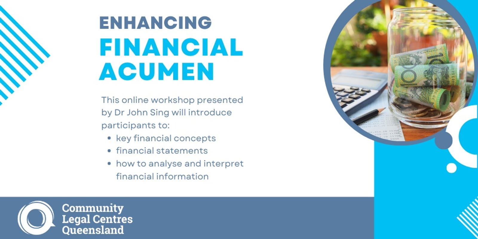 Banner image for Enhancing Financial Acumen online workshop