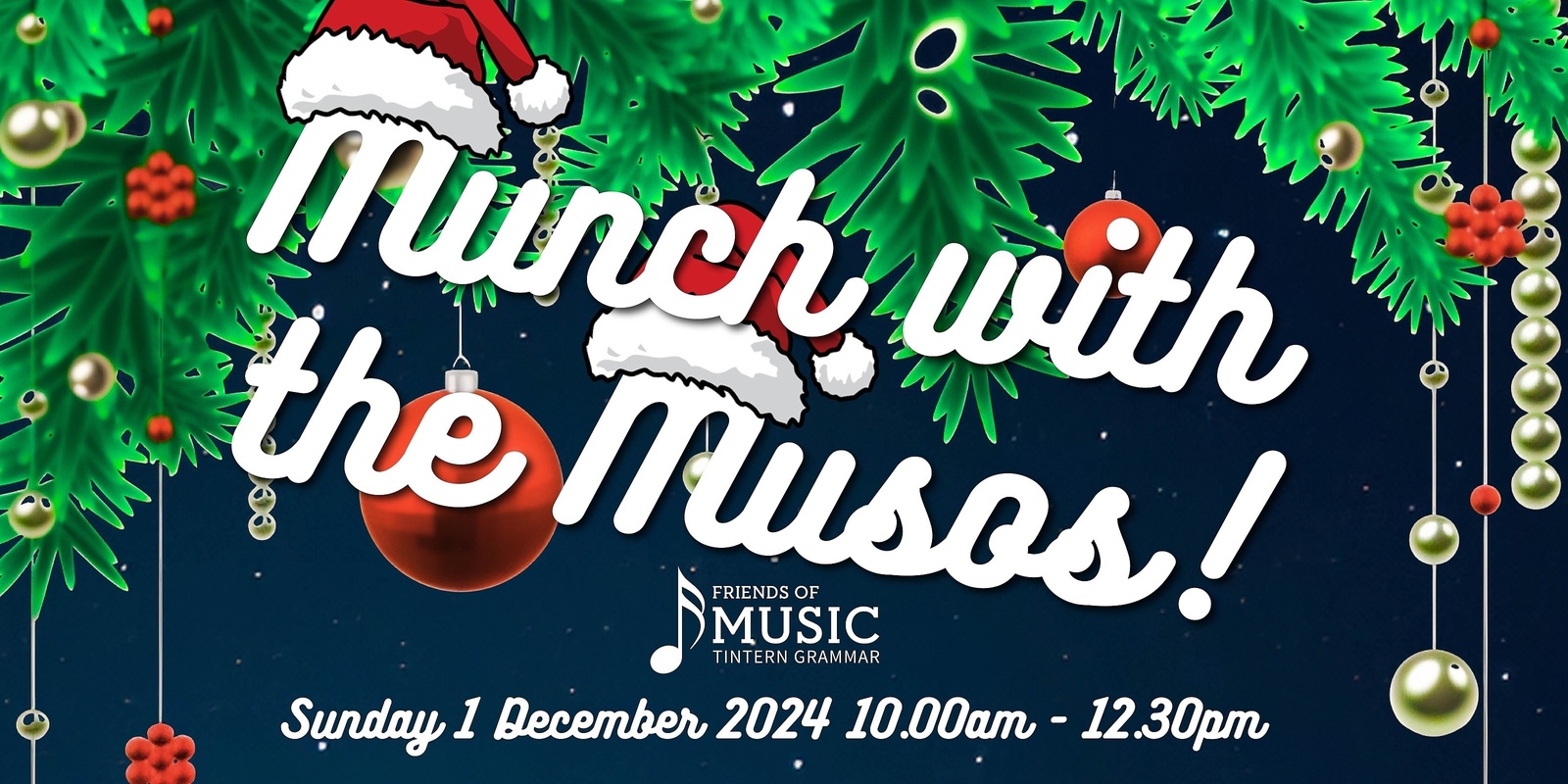 Banner image for Munch With the Musos 2024 presented by Tintern Grammar Friends of Music