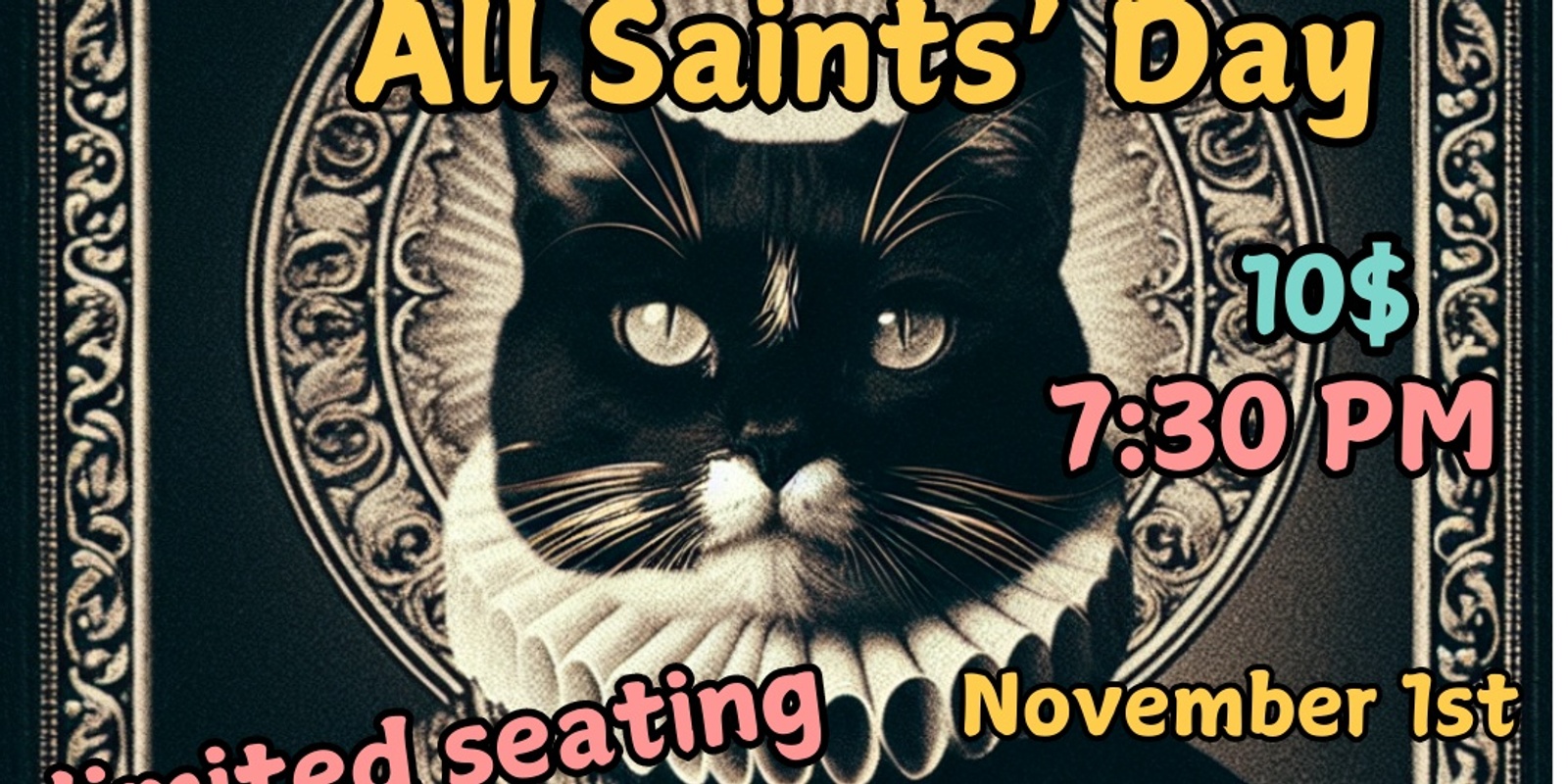 Banner image for Gals & Pals All Saints’ Day : An Angelic Evening of Stand Up Comedy on Munjoy Hill