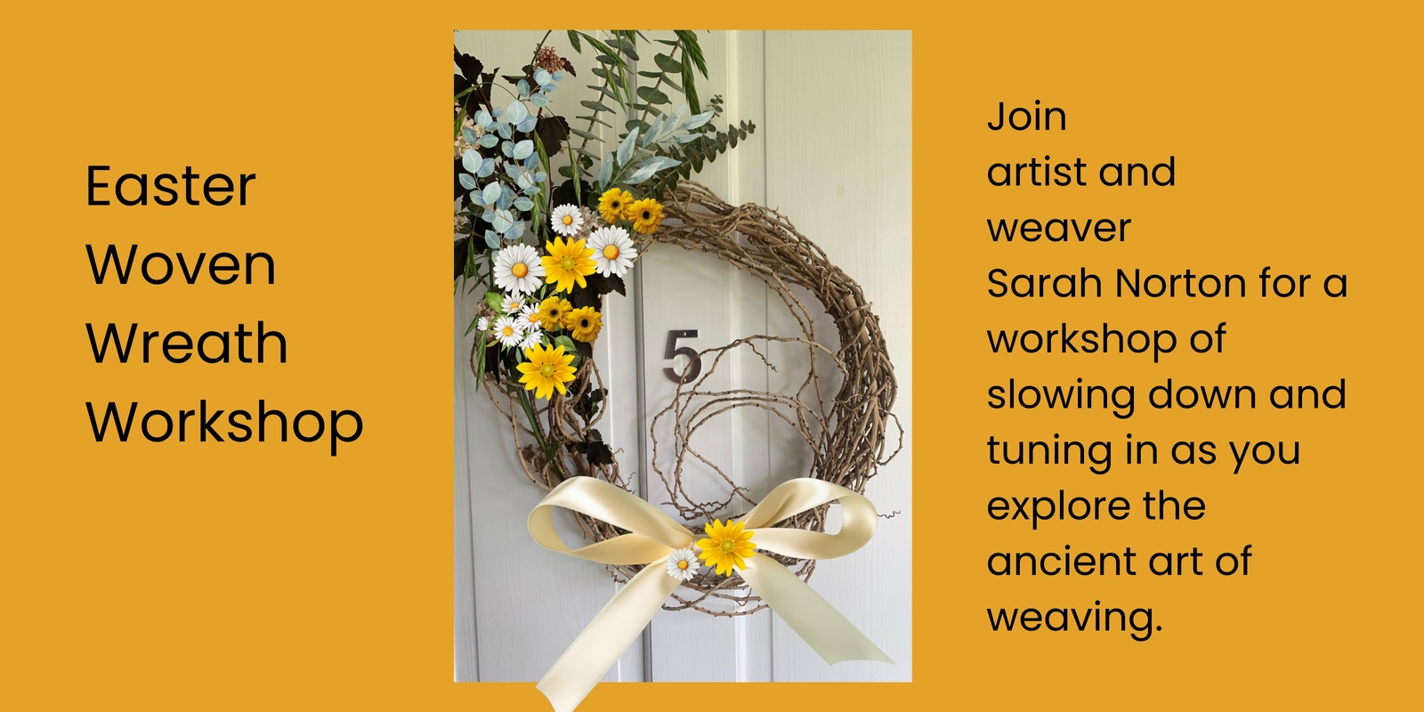 Banner image for Easter Woven Wreath Workshop 