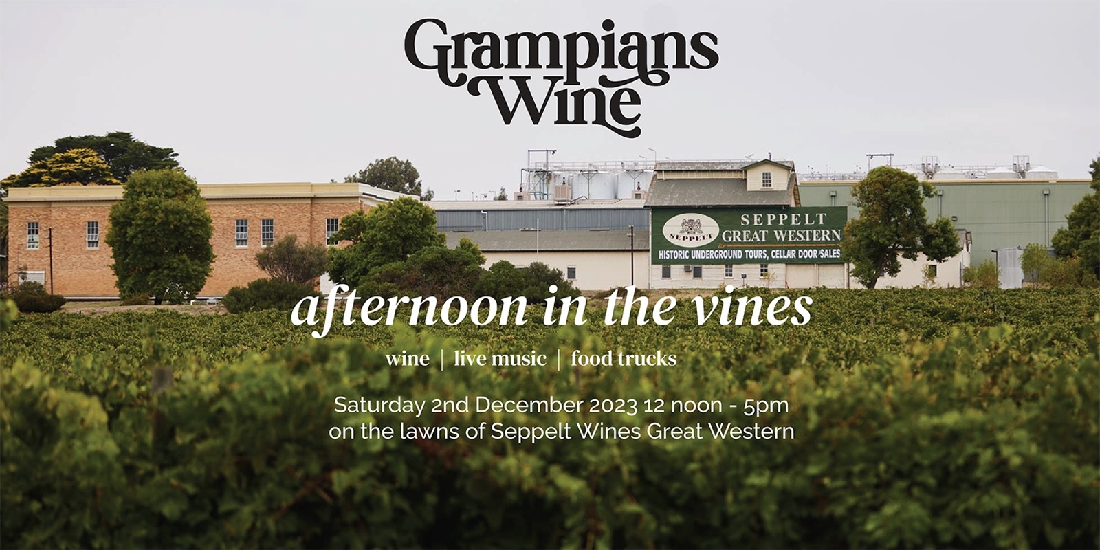 Banner image for An Afternoon in the Vines with Grampians Wine