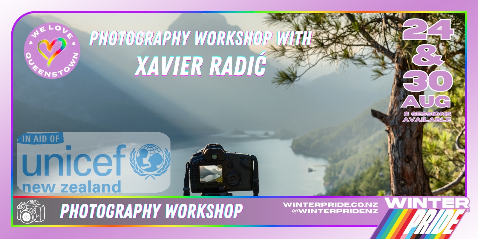 Banner image for PHOTOGRAPHY WORKSHOPS WITH XAVIER RADIĆ