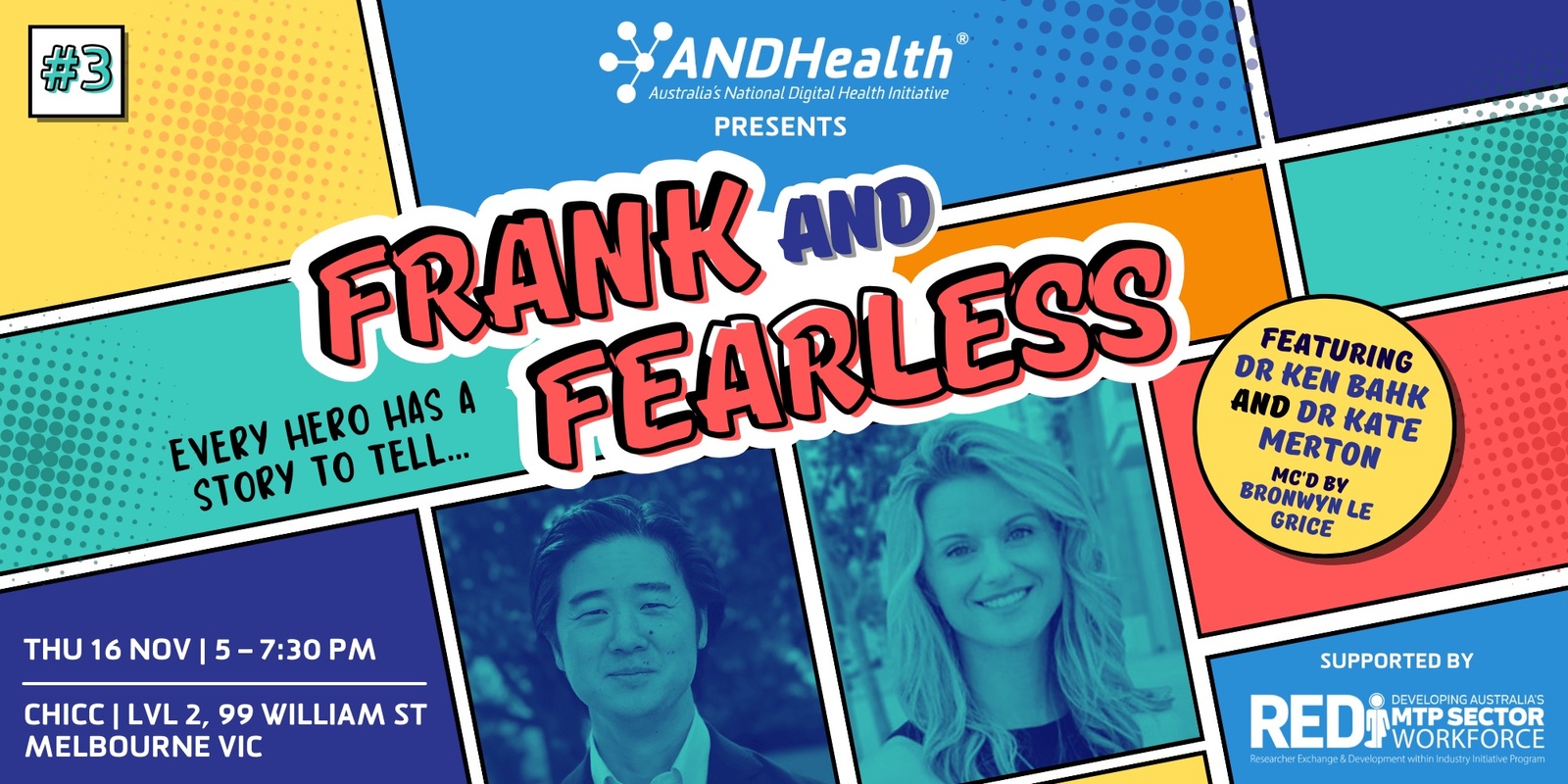 Banner image for Frank and Fearless with Dr Kate Merton and Dr Ken Bahk