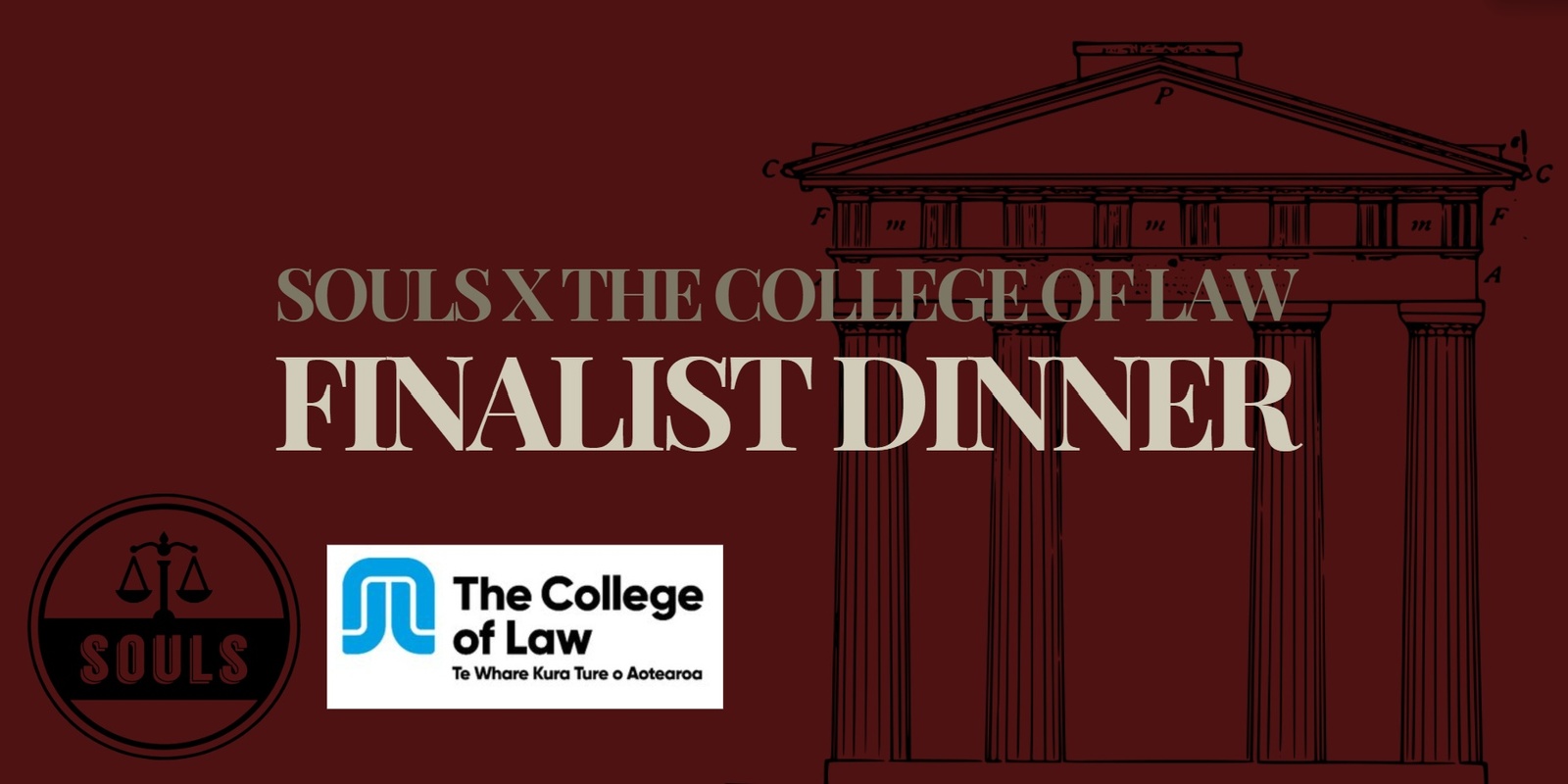 Banner image for College of Law Finalist Dinner 2024