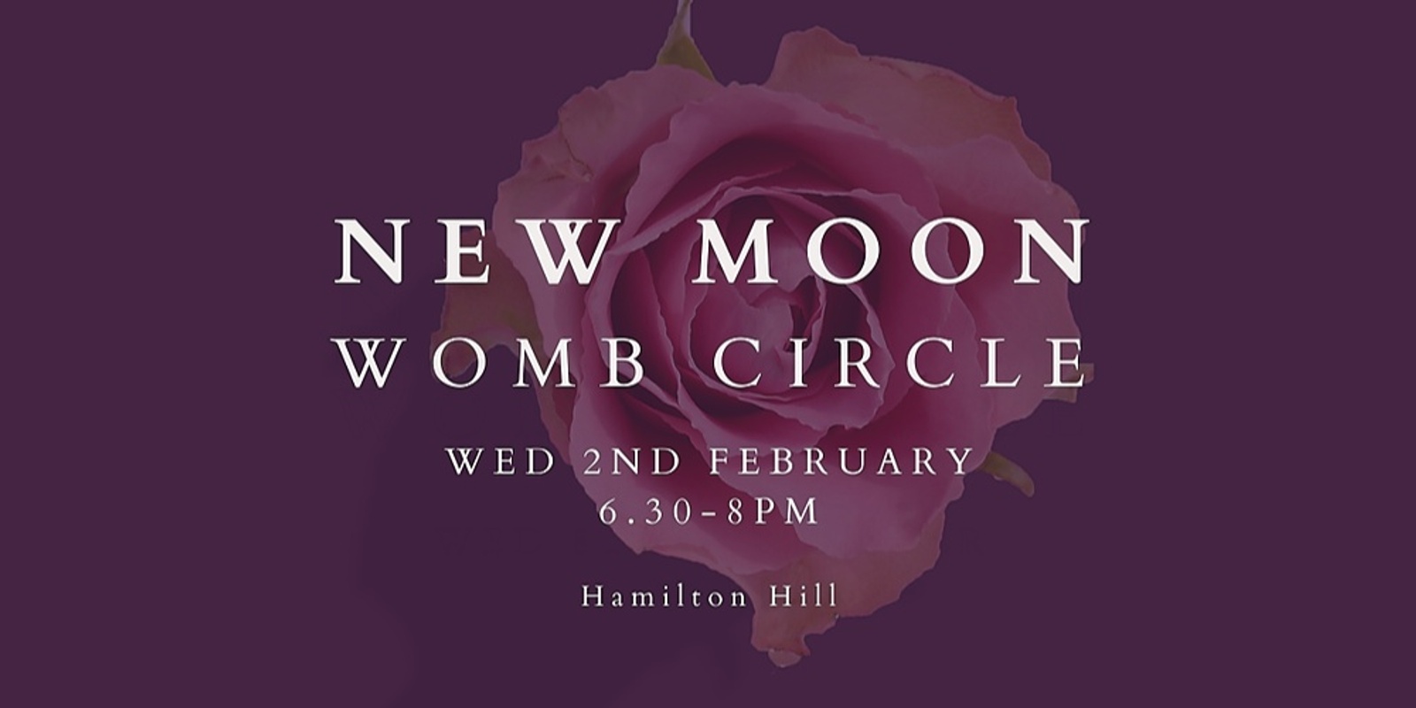 Banner image for New Moon Aquarius Womb Circle