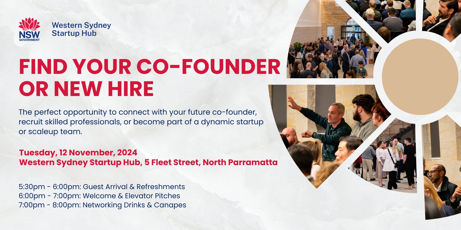 Banner image for Find your Co-Founder or New Hire