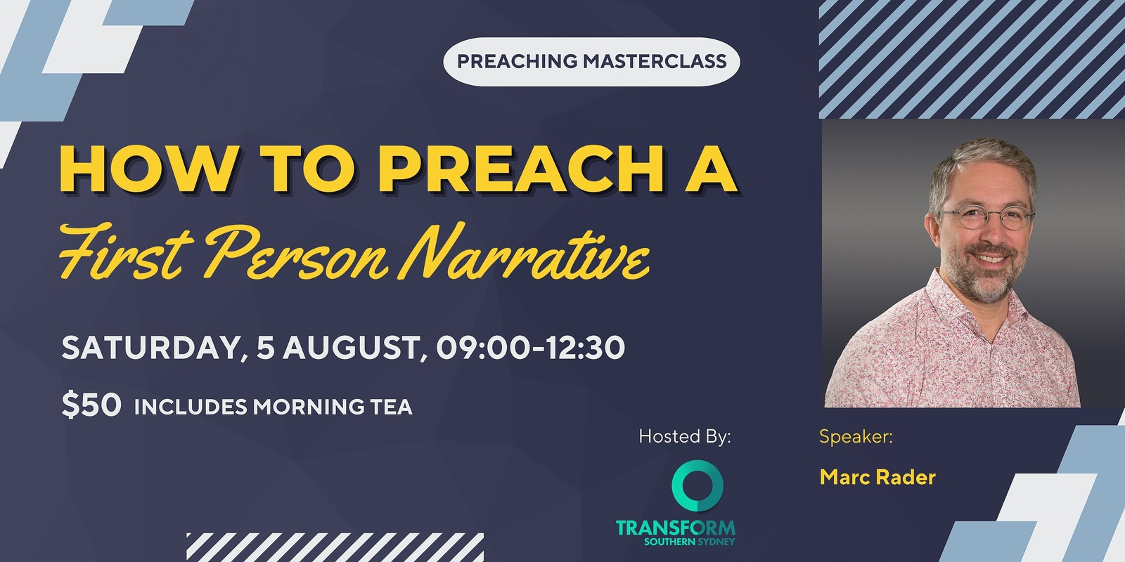 Banner image for How To Preach A First Person Narrative