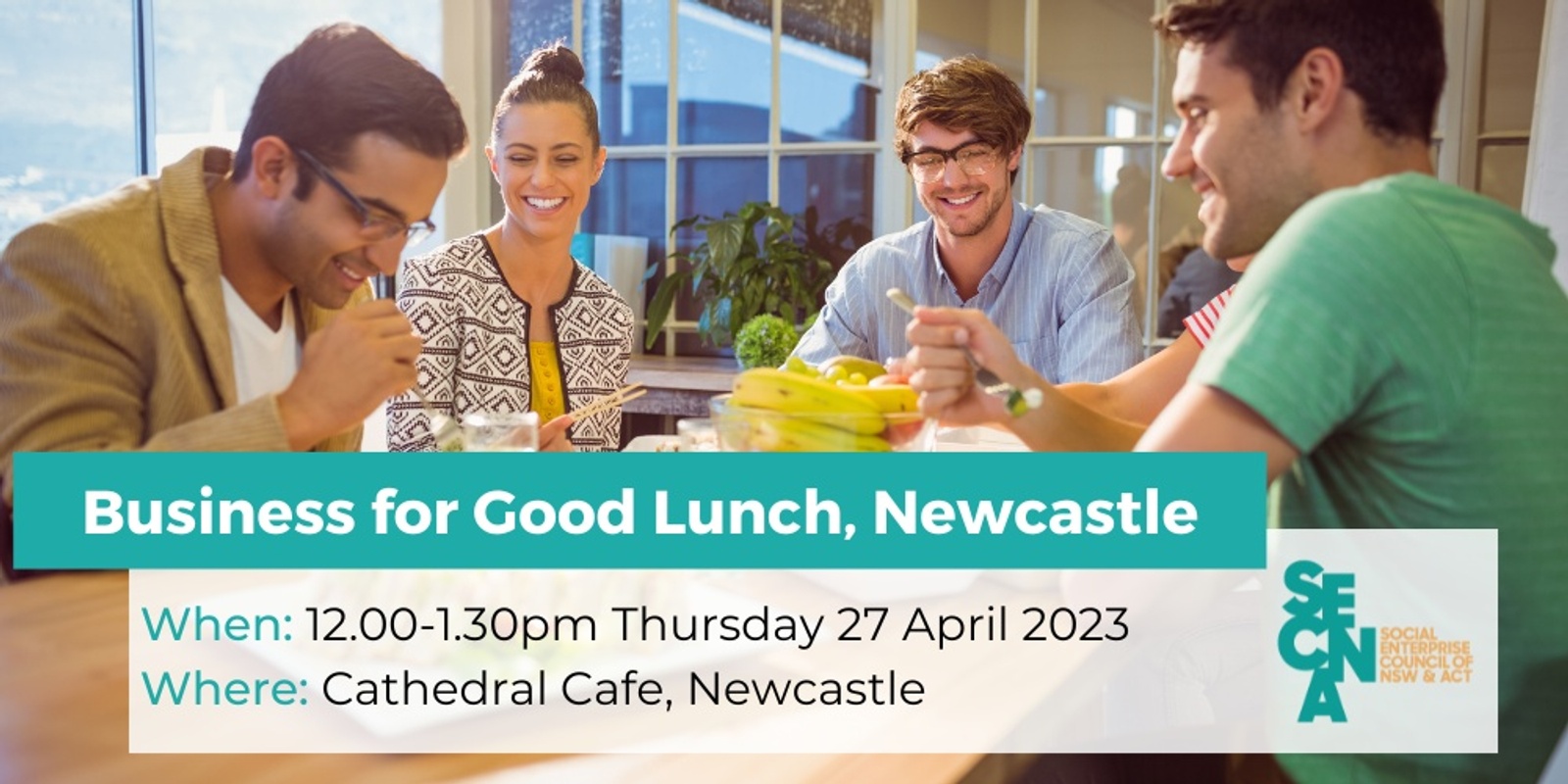 Banner image for Business for Good Lunch - Newcastle