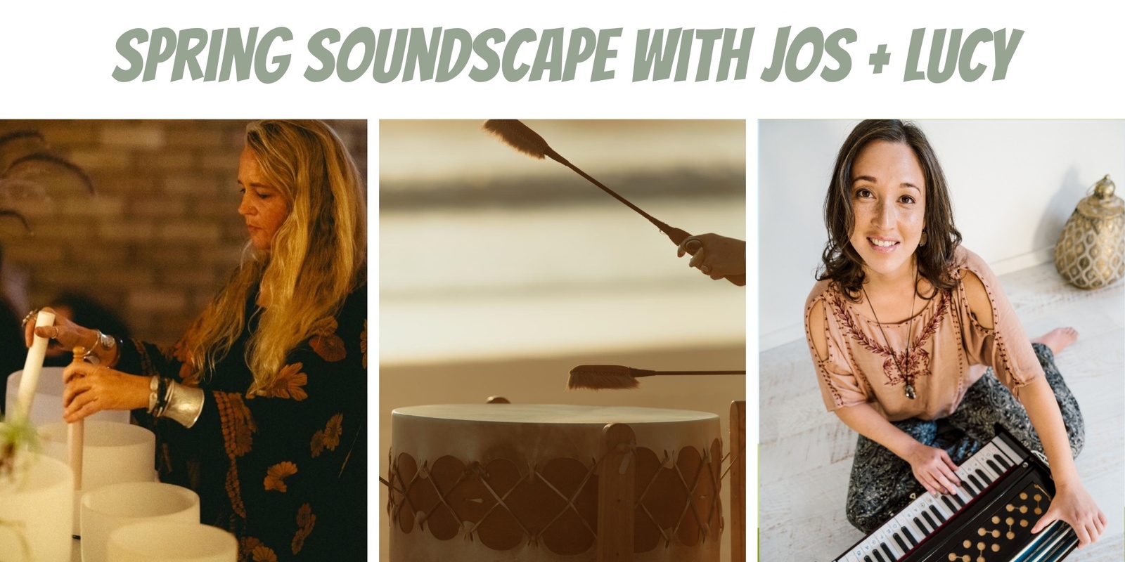 Banner image for Spring Soundscape with Lucy and Jos