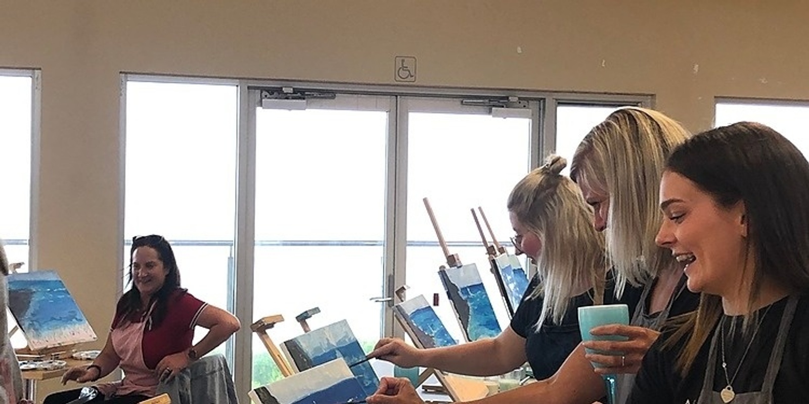 Paint N sip Easter FUN at the Copa Surf Club 