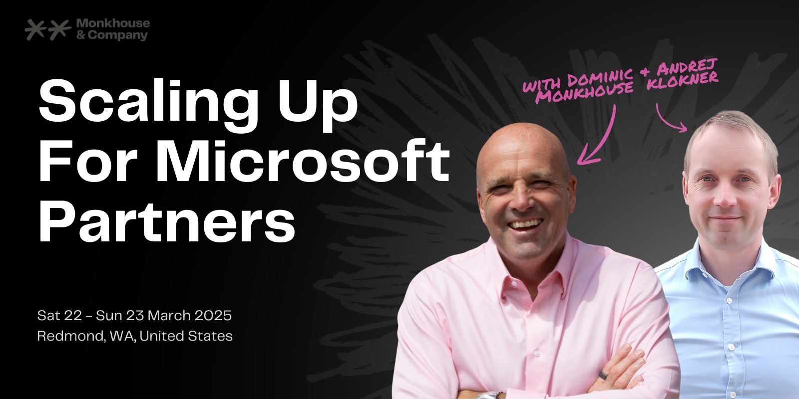 Banner image for Scaling Up for Microsoft Partners