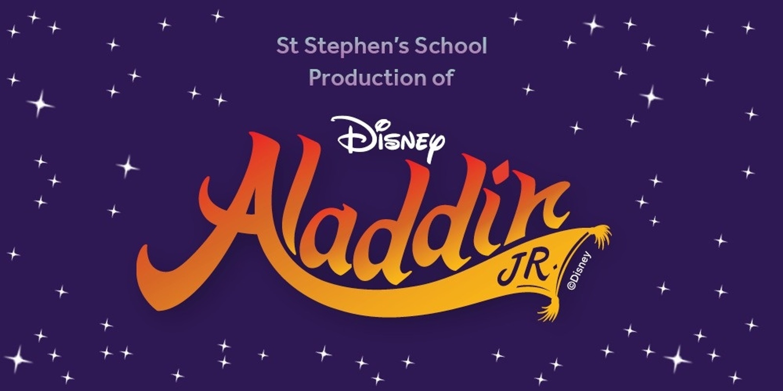 Banner image for St Stephen's School Carramar Presents - Aladdin Jr