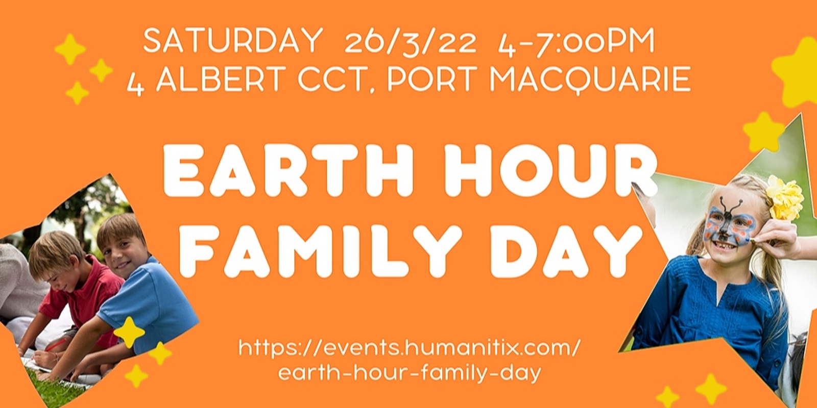 Banner image for Earth Hour Family Day