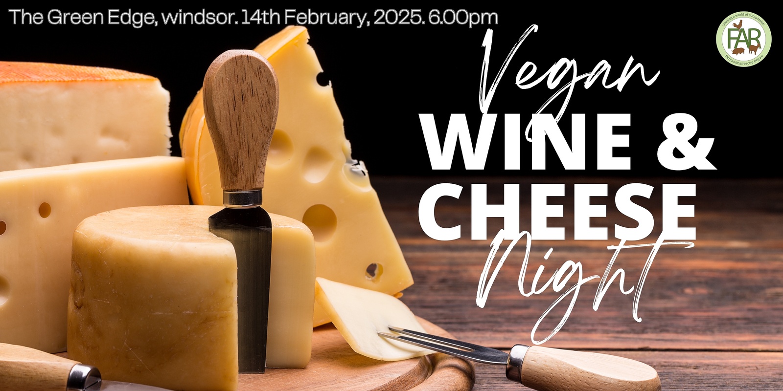 Banner image for Vegan Wine & Cheese Night