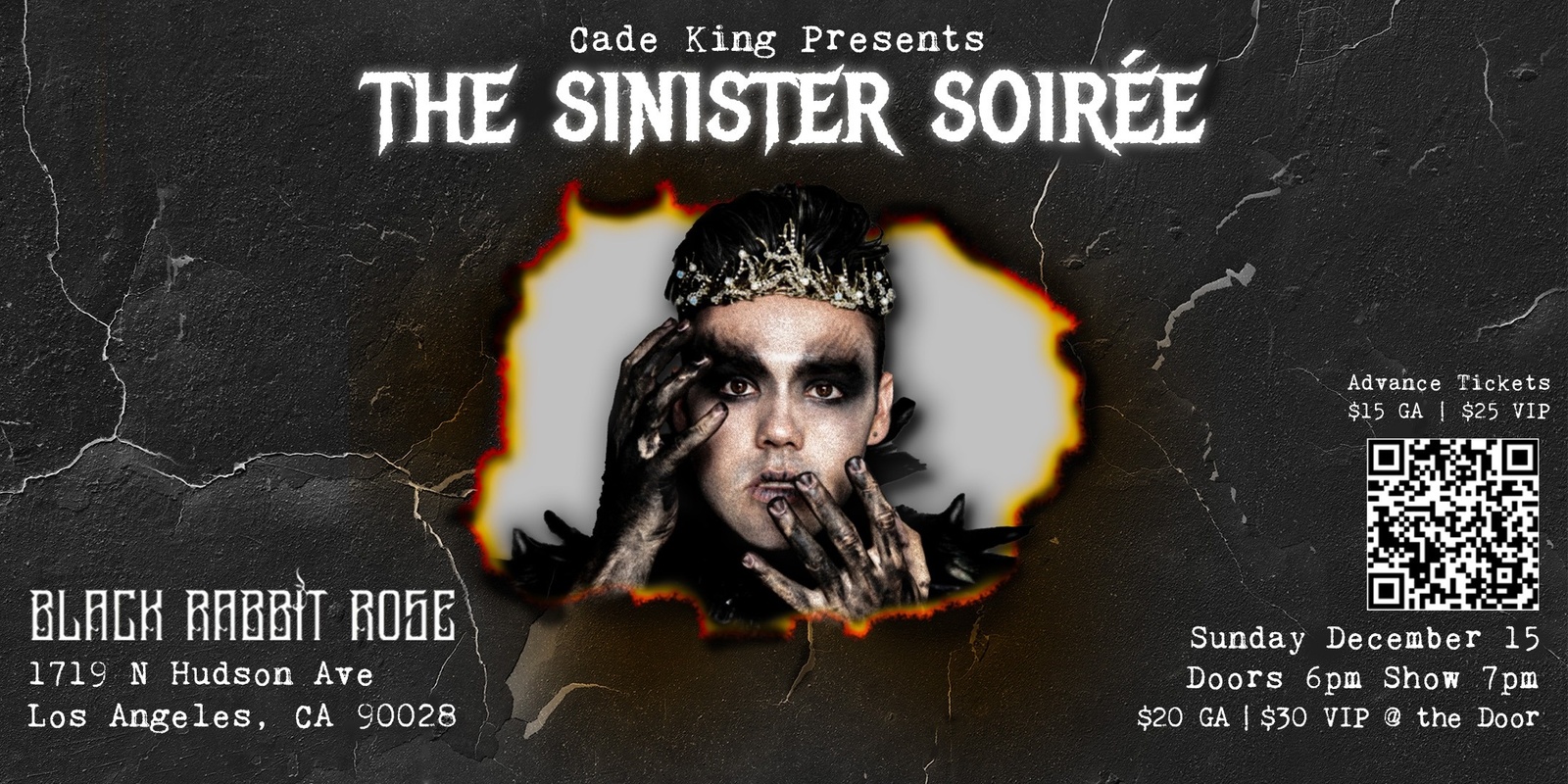 Banner image for The Sinister Soirée: Naughty or Nice Extravaganza, The Second Coming!