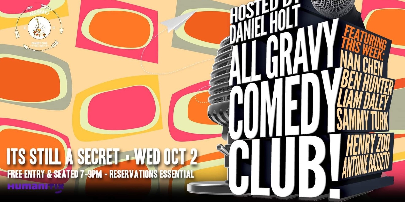 Banner image for All Gravy Comedy Club