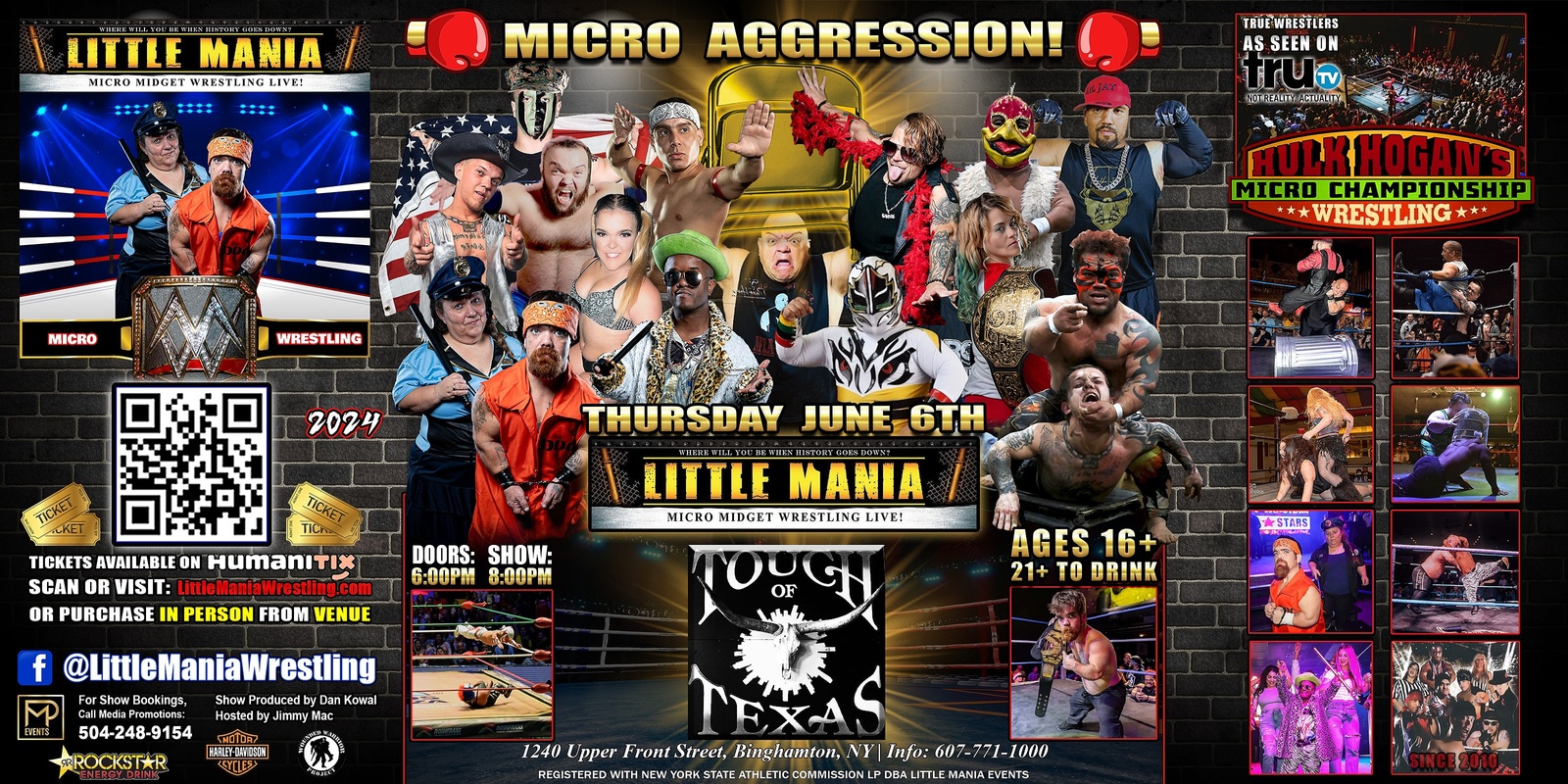 Banner image for Binghamton, NY -- Little Mania Events Presents: Micro Agression!