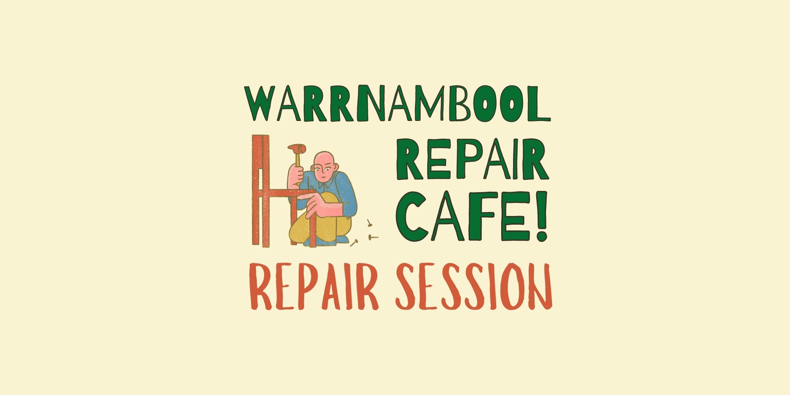 Banner image for Warrnambool Repair Cafe - Saturday 7 September at Warrnambool Community Garden