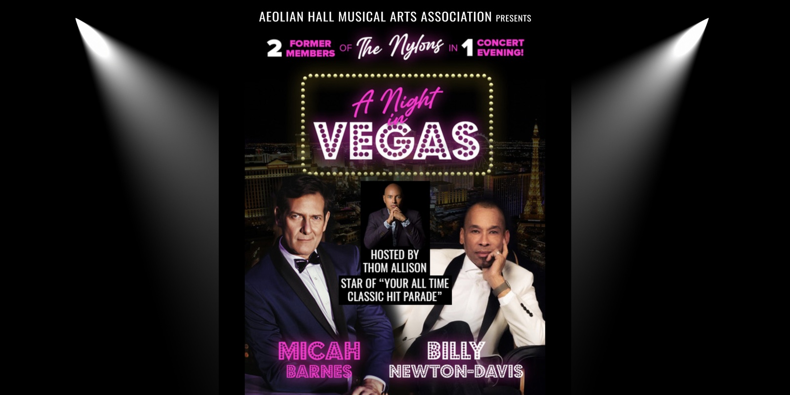 Banner image for A Night In Vegas (Featuring Micah Barnes & Billy Newton-Davis)