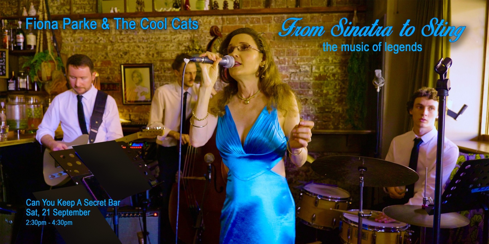 Banner image for Fiona Parke & the Cool Cats - Sinatra to Sting