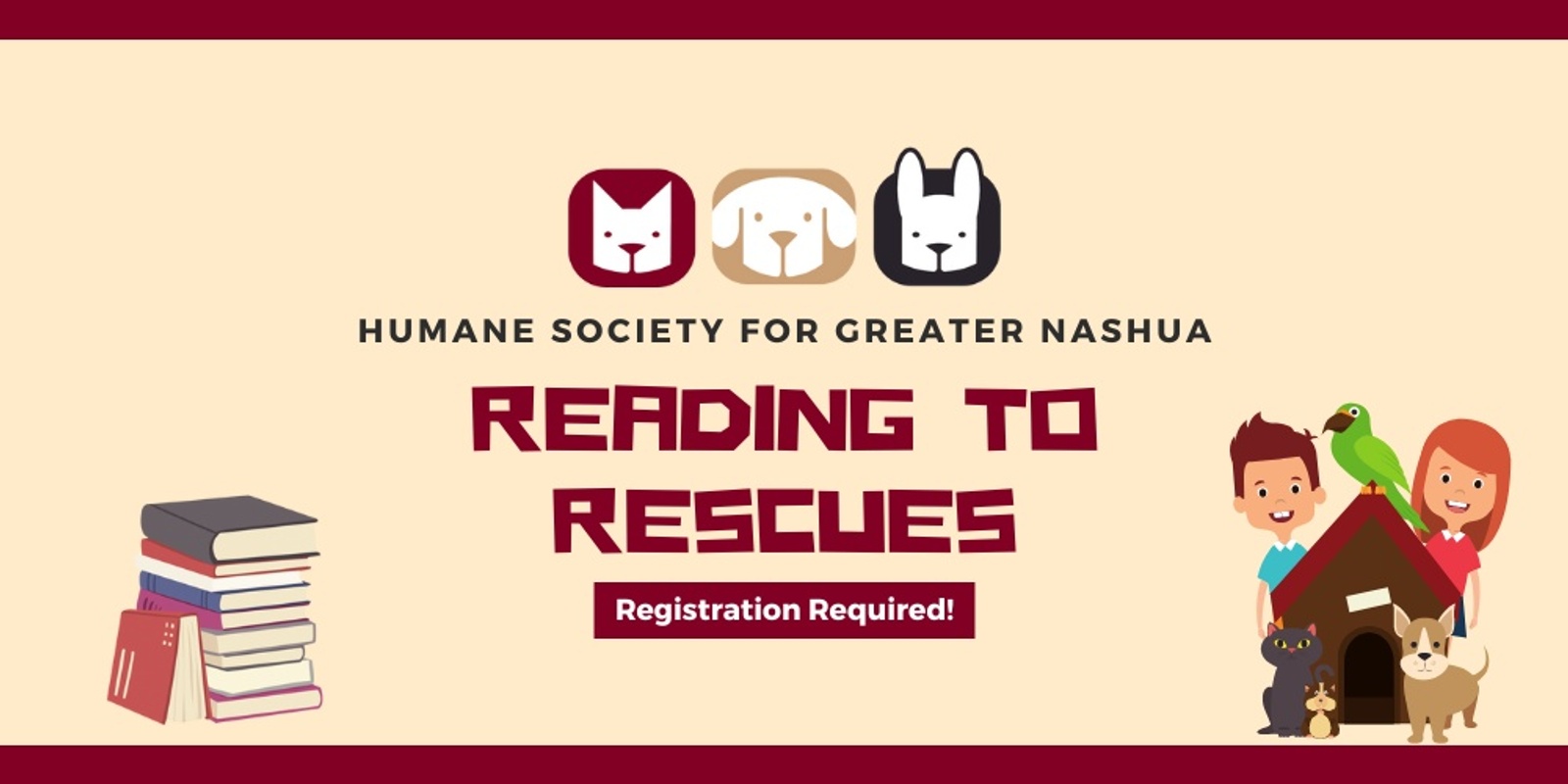Banner image for DECEMBER Reading to Rescues
