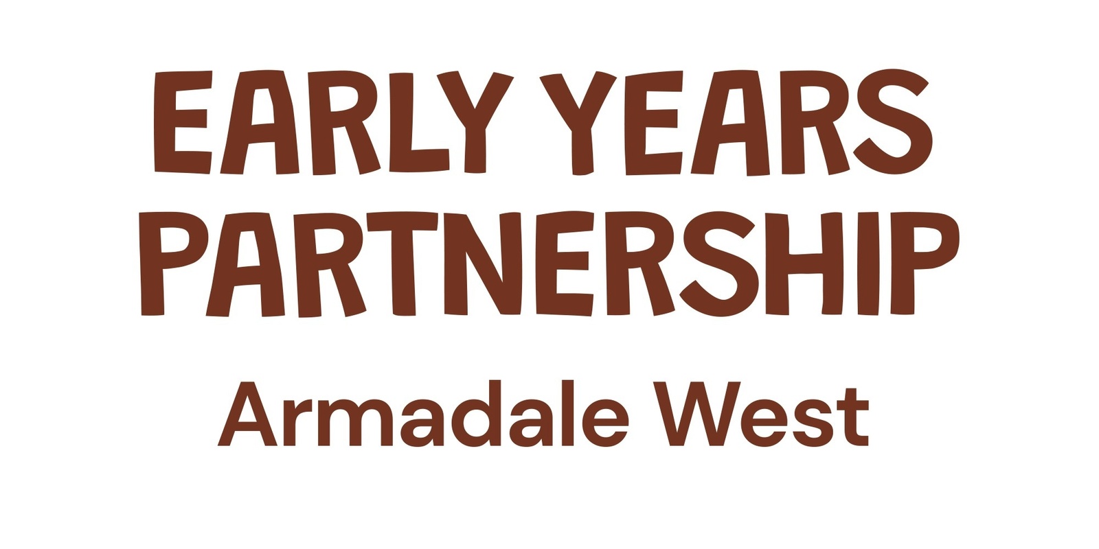 Early Years Partnership's banner