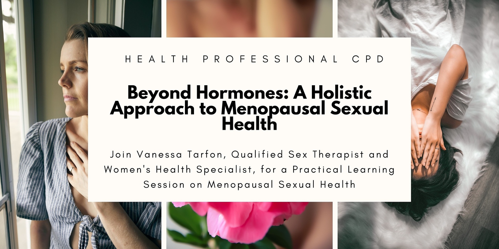 Banner image for Beyond Hormones: A Holistic Approach to Menopausal Sexual Health