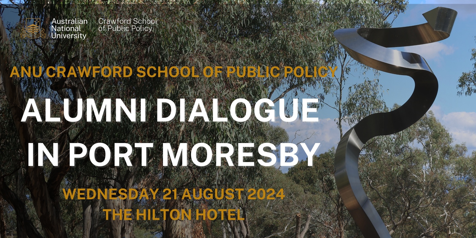 Banner image for ANU Crawford School of Public Policy - Alumni Dialogue in Port Moresby