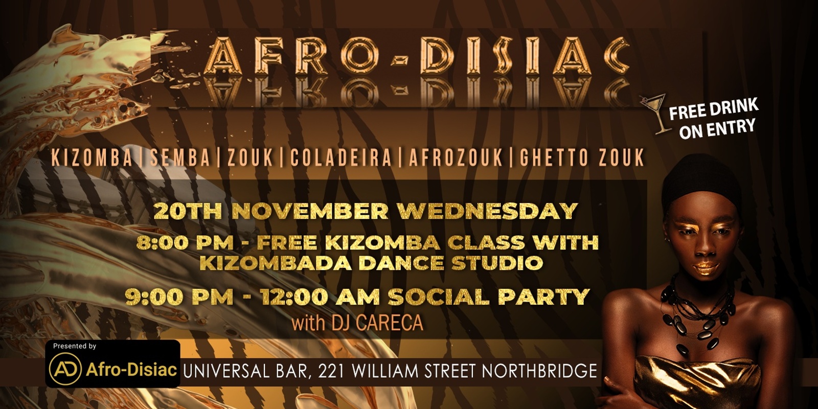 Banner image for Afro-Disiac November 2024!