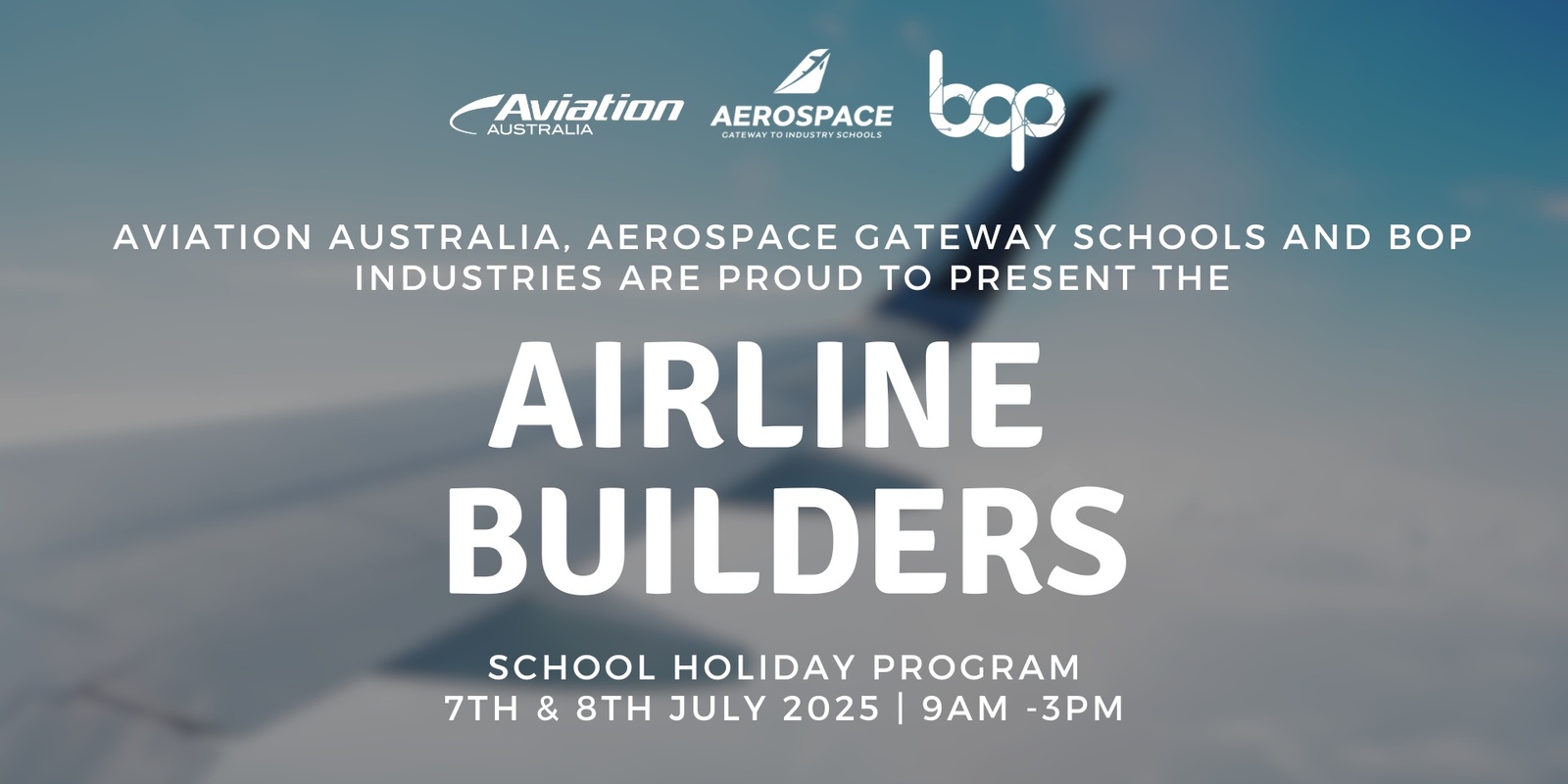 Banner image for Airline Builders | School Holiday Program 2025