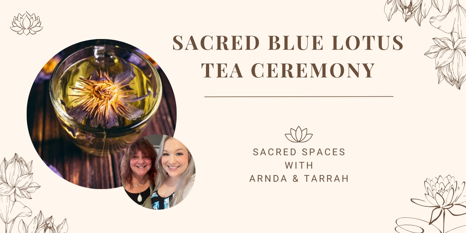 Banner image for Sacred Blue Lotus Tea Ceremony 