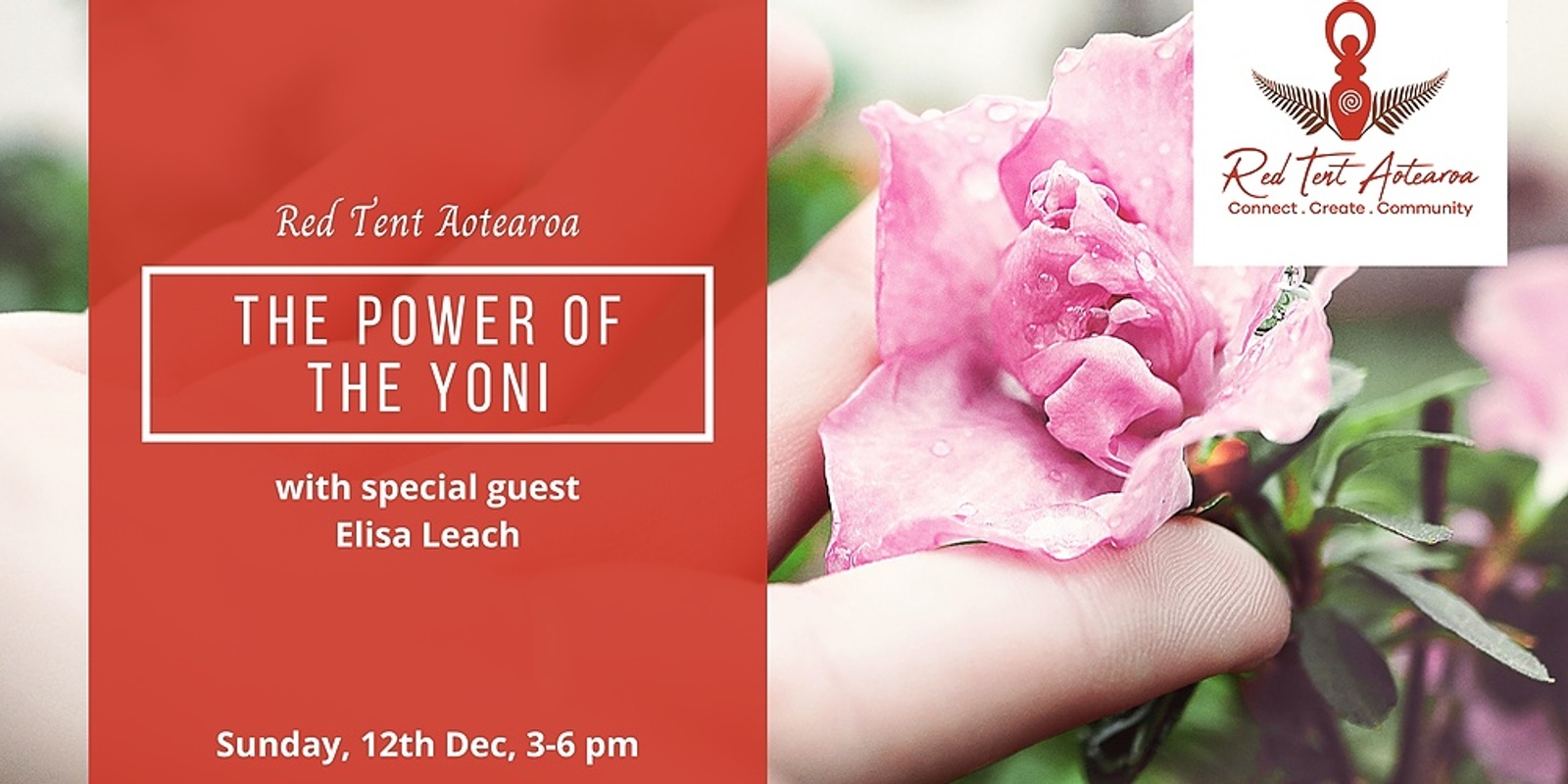 Banner image for The Power of Your Yoni- Red Tent Aotearoa