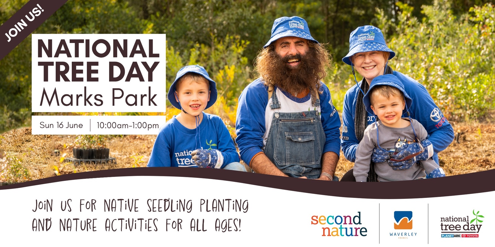 Banner image for National Tree Day at Marks Park