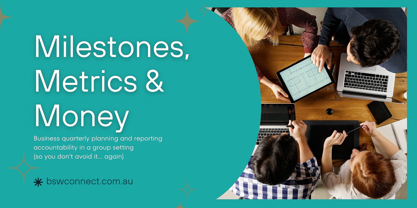 Banner image for Milestones, Metrics & Money